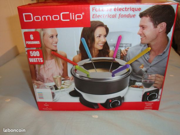 SET A FONDUE ELECTRIQUE DOMOCLIP emballé