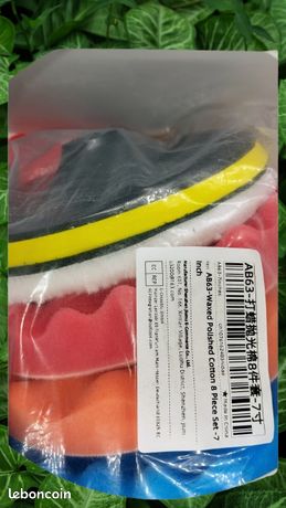 de coton ciré pour polissage 8 pièces