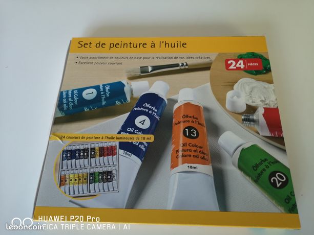 de peinture à l'Huile Olfarbe 24 couleurs