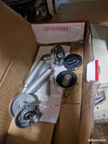 de Poignée de Porte sur Rosaces Ø 52 mm