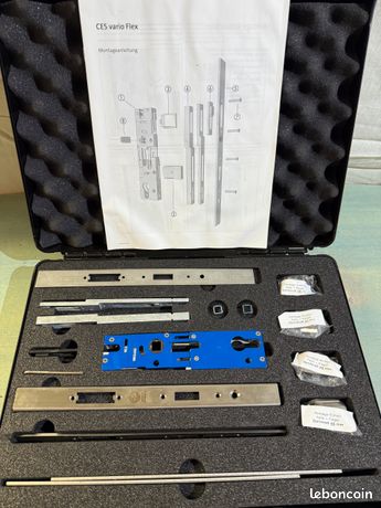 Set professionnel Vario Flex valise en plastique de CES