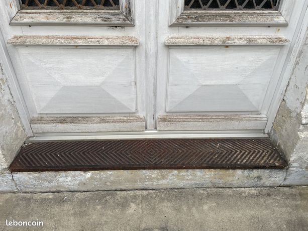 Seuil porte en fonte