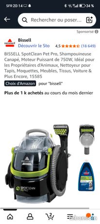 Shampouineuse bissel pro
