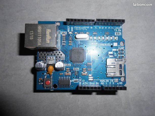 Shield Ethernet Arduino W5100