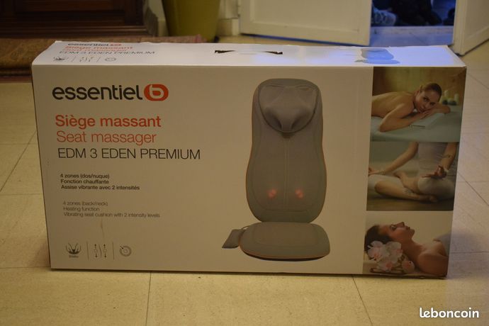 Siège massant chauffant ESSENTIELB EDM3 eden premium