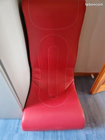Siège de gamer rouge