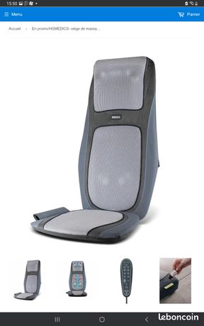 Siège de massage Homedics