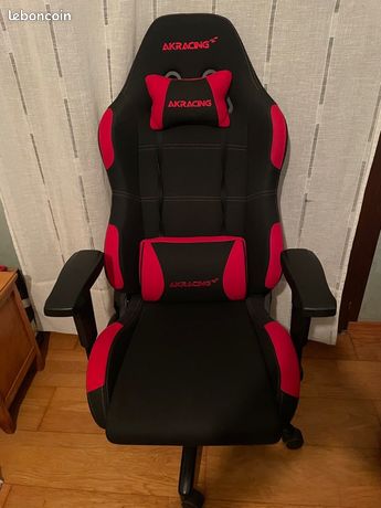 Siège Gaming AKRacing Core SX Rouge & Noir