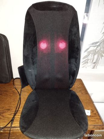 Siège massant pour mal de dos