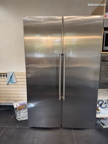 Siemens ensemble Congélateur et réfrigérateur Inox