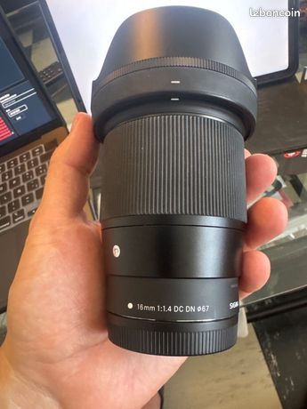 Sigma 16mm f1.4 EF M