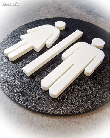 Signaletique wc LE LOT DE 2