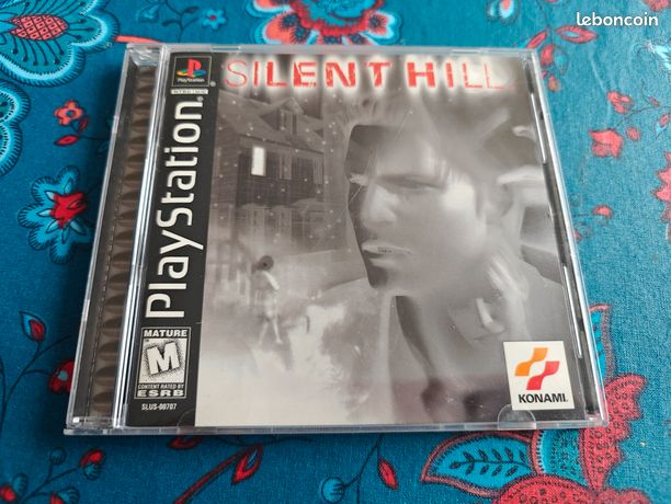 Silent Hill Sony PlayStation 1 1999 NTSC Jeu Testé w/ Konami REG Card