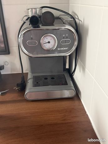 Silvercrest très beau gris machine à café de poudre