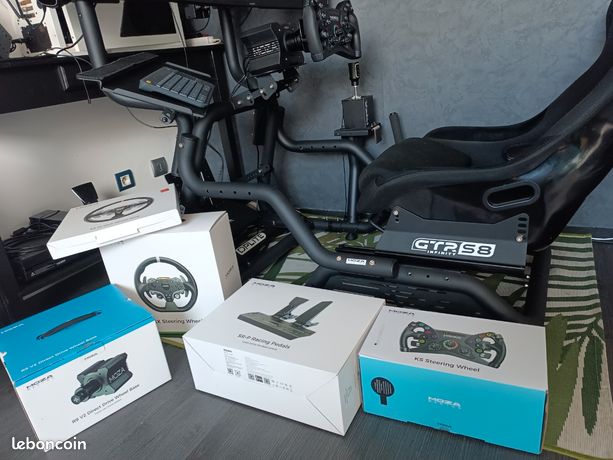 Simulateur cockpit moza