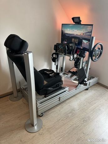 Simulateur en profilé aluminium T818 + SF1000 + accessoires