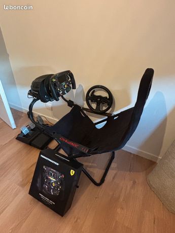 Simulateur F1 volant pédalier siège