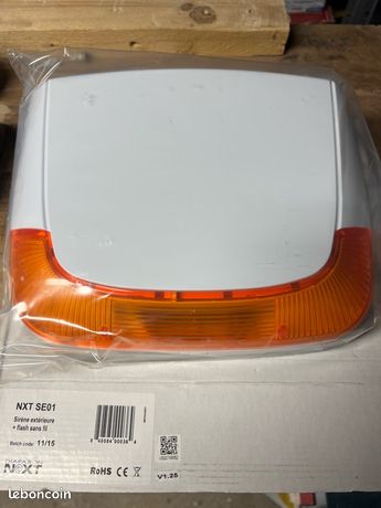 Sirène extérieure sans fil