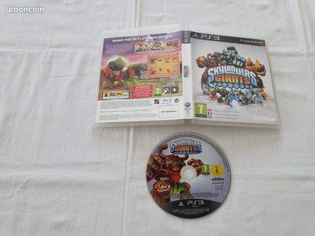 Skylander giants sony playstation 3 ps3 sans notice