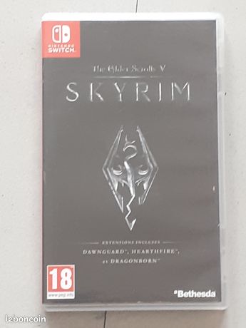 Skyrim : the elder scrolls v switch ( lisez l'annonçe )