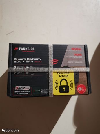 Smart Batterie Parkside 20v 8Ah neuf