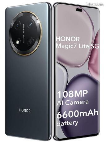 Smartphone Honor Magic 7 Lite 5G 256 Go + Honor Choice Earbuds X7i + Coques