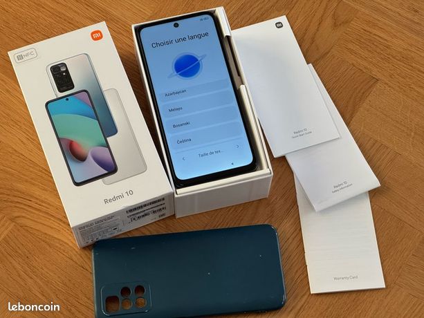 Smartphone XIAOMI Redmi 10 Gris 64GB excellent état