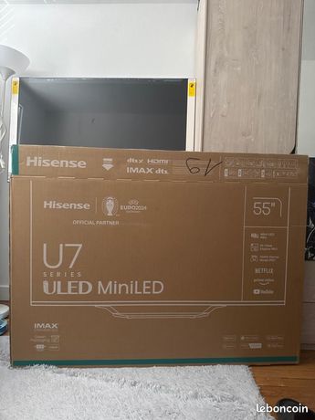 SMARTV TV 4K Hisense U7 SERIES 55’ POUCES