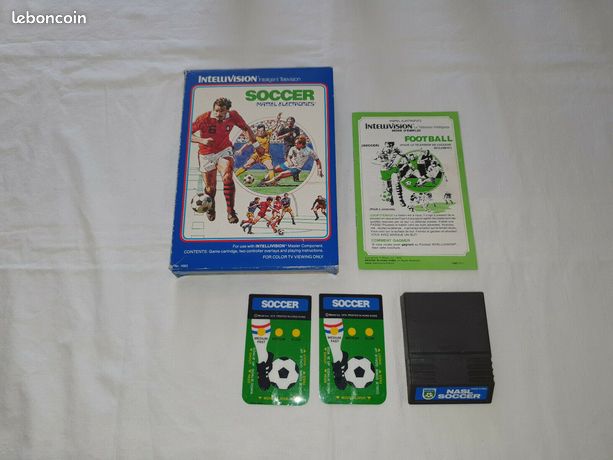 SOCCER FOOTBALL mattel intellivision en boite
