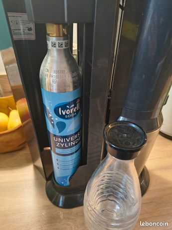 SodaStream Crystal + bouteille + recharge