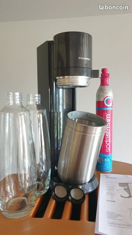 Sodastream Duo anthracite propre et en