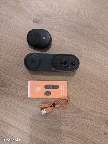 Sonnette porte caméra