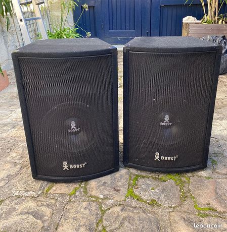 Sono 2 Enceintes BOOST / 2 x 350W - TBE