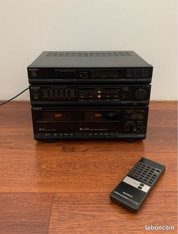 SONY Ampli Lecteur Cassette / Tuner FM