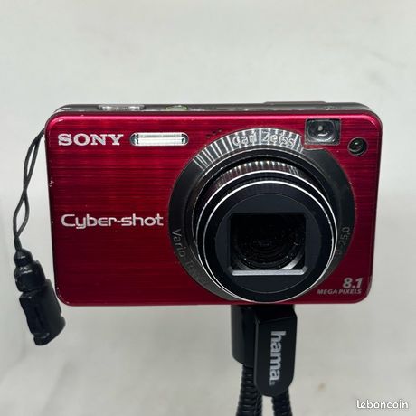 Sony Cyber-shot DSC-W150 rouge sans chargeur