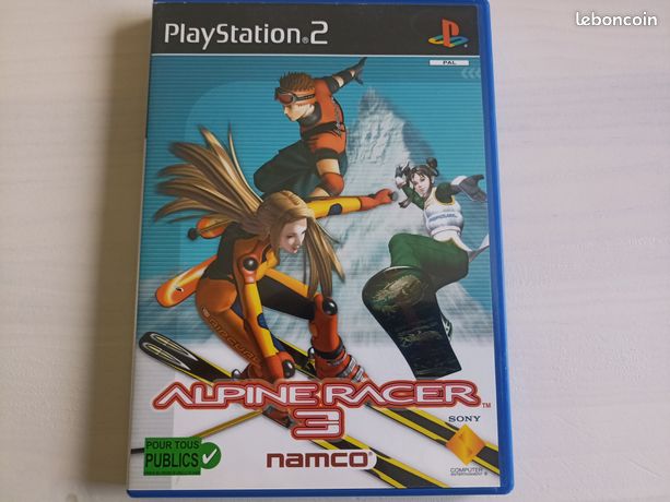 Sony Playstation 2 PS2 Alpine Racer 3 Namco PAL complet