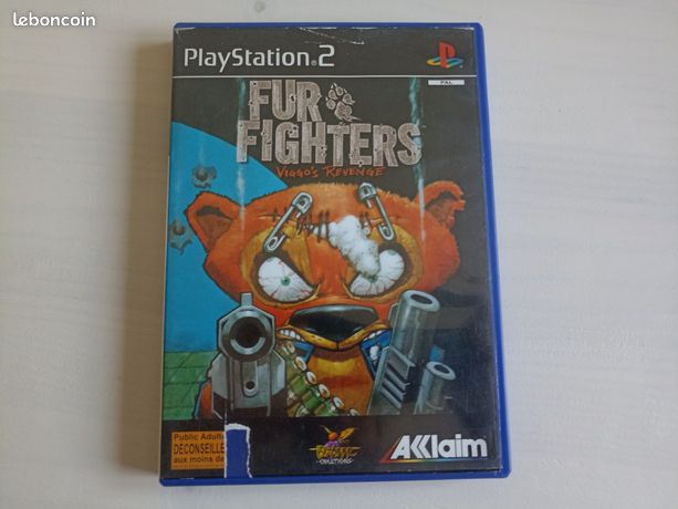 Sony Playstation 2 PS2 Fur Fighters Vigos Revenge PAL complet
