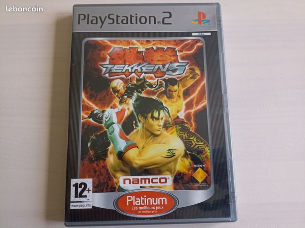 Sony Playstation 2 PS2 Tekken 5 Platinum Namco PAL complet