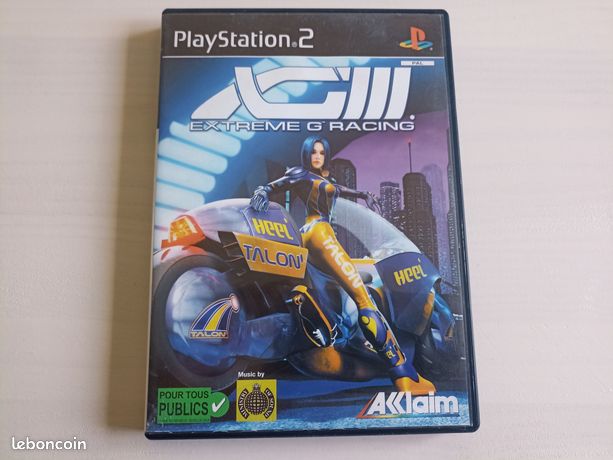 Sony Playstation 2 PS2 XG3 Extreme G Racing PAL complet