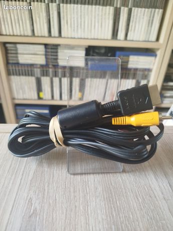 Sony Playstation PS1 PS2 PS3 Cable Vidéo audio pour Console