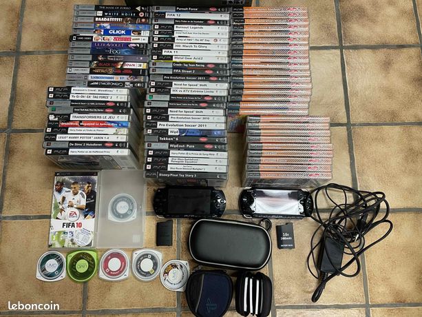Sony PSP 1004 + 3004 + Games + UMD