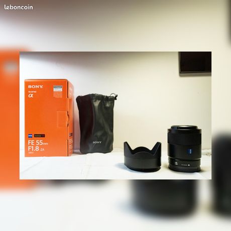 Sony Zeiss 55mm f/1.8 FE – Comme neuf, complet avec boîte et facture-Paris / IDF
