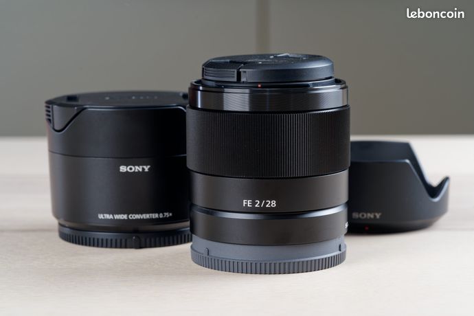 Sony FE 28mm f/2 + Ultra Wide Converter 0,75