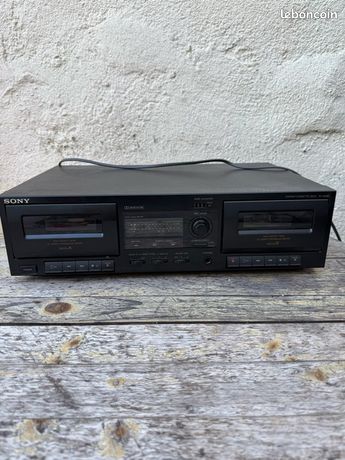 Sony TC-W365 Double Dual Cassette Player