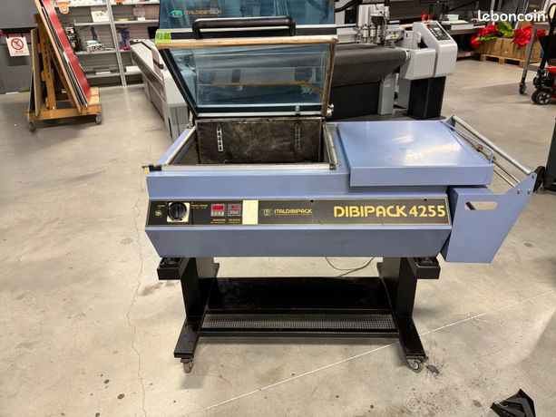 Soudeuse filmeuse a cloche pour film thermo retractable - dibipack 4255