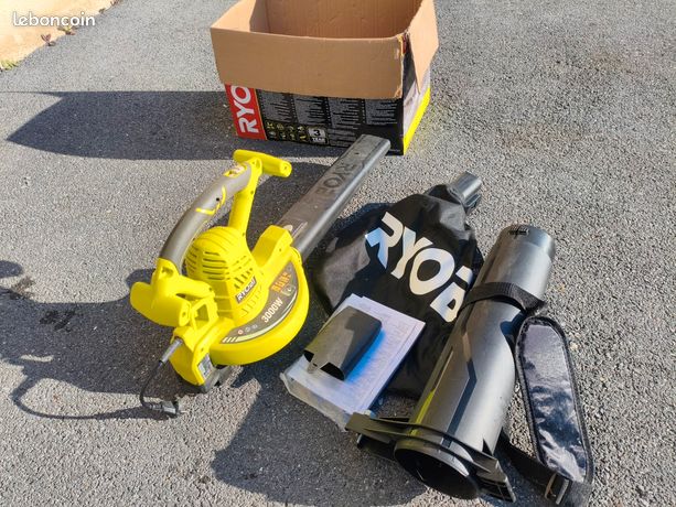 Souffleur broyeur de feuilles Ryobi