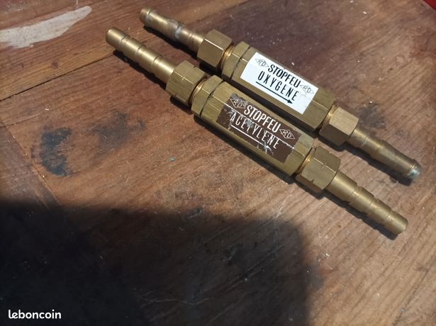 Soupapes de sécurité chalumeau