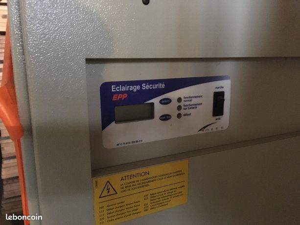 Sources Centrales EPP Eclairage sécurité AEES