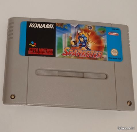 Sparkster Super Nintendo officiel bien lire l'annonce