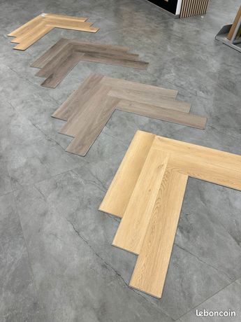 Spc chevron avec sous couche